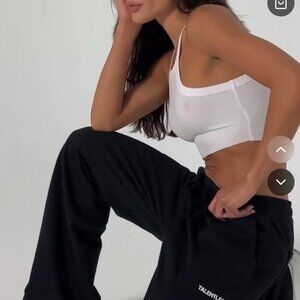 Talentless Wide Leg Sweatpants Black Size S EUC